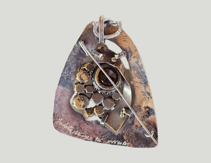 Art Déco Brooch_Silver_2